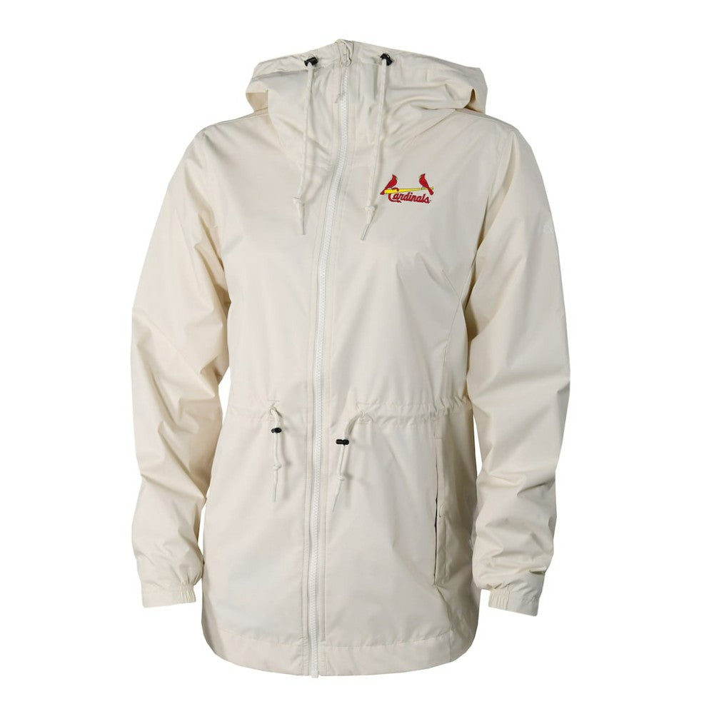 St. Louis Cardinals Columbia Women's Lily Park Full-Zip Rain Jacket - MLB Jackets