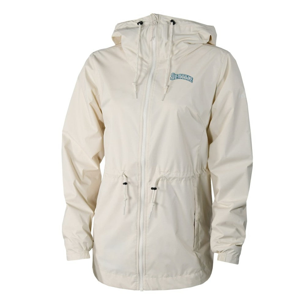Seattle Mariners Columbia Women's Lily Park Full-Zip Rain Jacket - MLB Jackets