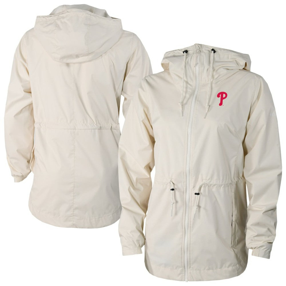 Philadelphia Phillies Columbia Women's Lily Park Full-Zip Rain Jacket - MLB Jackets