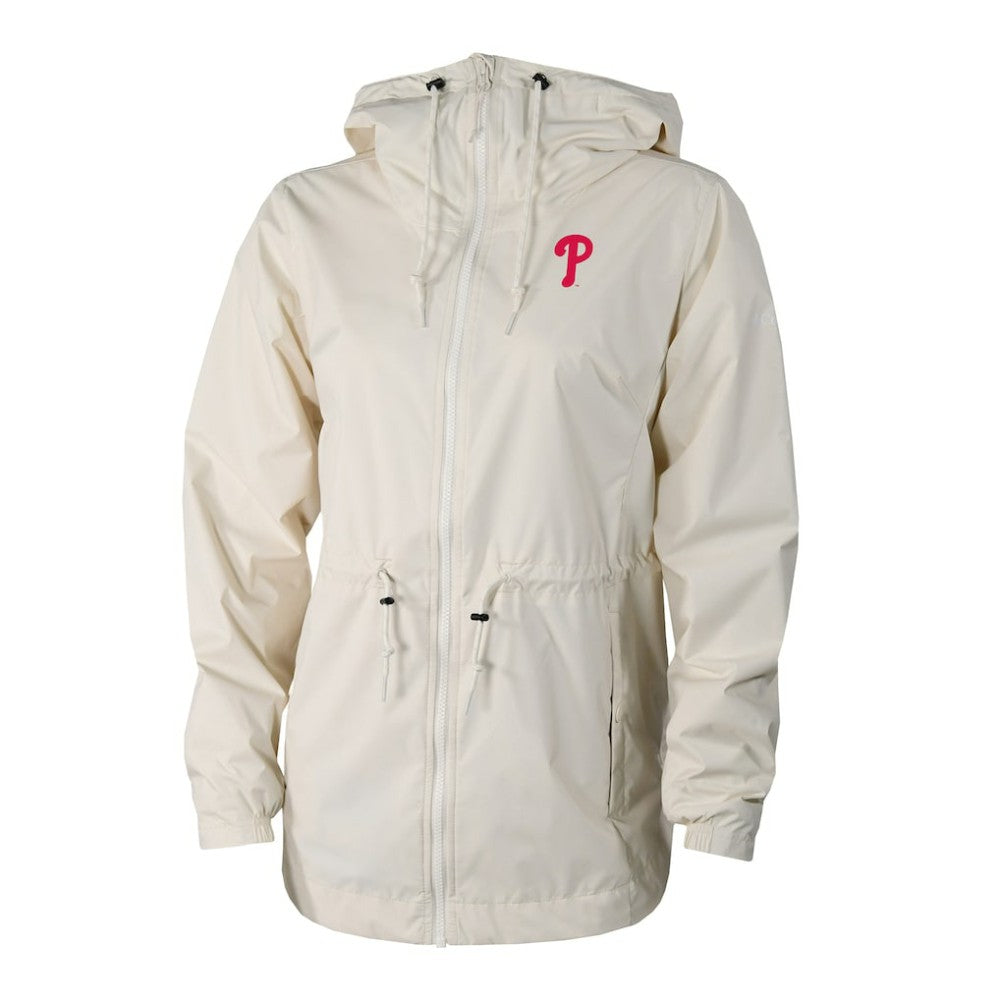 Philadelphia Phillies Columbia Women's Lily Park Full-Zip Rain Jacket - MLB Jackets