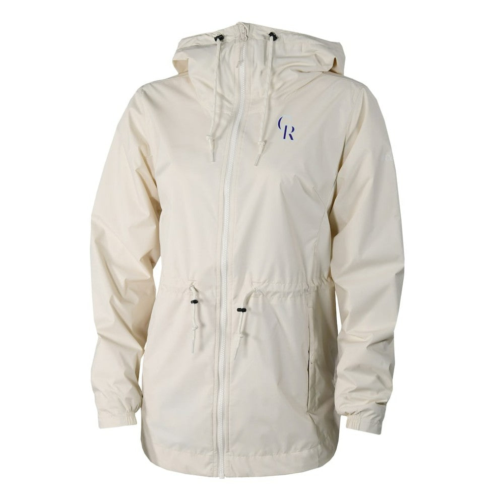 Colorado Rockies Columbia Women's Lily Park Full-Zip Rain Jacket - MLB Jackets