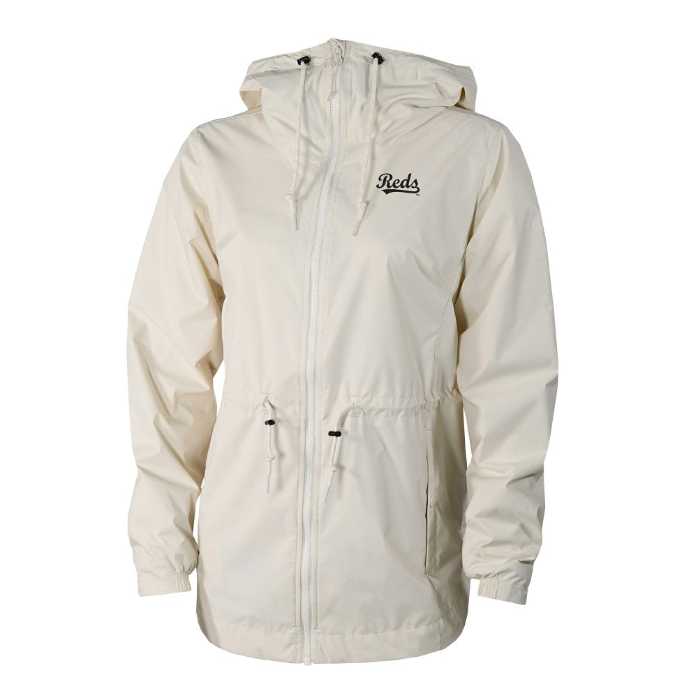 Cincinnati Reds Columbia Women's Lily Park Full-Zip Rain Jacket - MLB Jackets