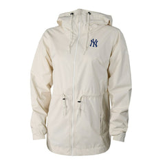 New York Yankees Columbia Women's Lily Park Full-Zip Rain Jacket - MLB Jackets