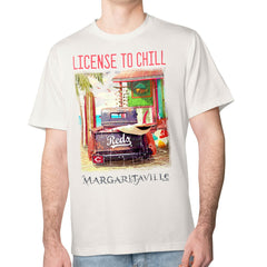 Cincinnati Reds Margaritaville License to Chill T-Shirt - MLB T-shirts