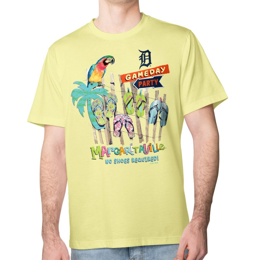 Detroit Tigers Margaritaville Gameday Party T-Shirt - MLB T-shirts