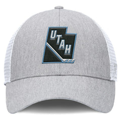 Utah Mammoth Fanatics Utah Badge Trucker Adjustable Hat -  NHL Hats