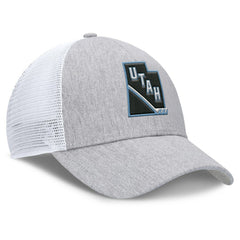 Utah Mammoth Fanatics Utah Badge Trucker Adjustable Hat -  NHL Hats