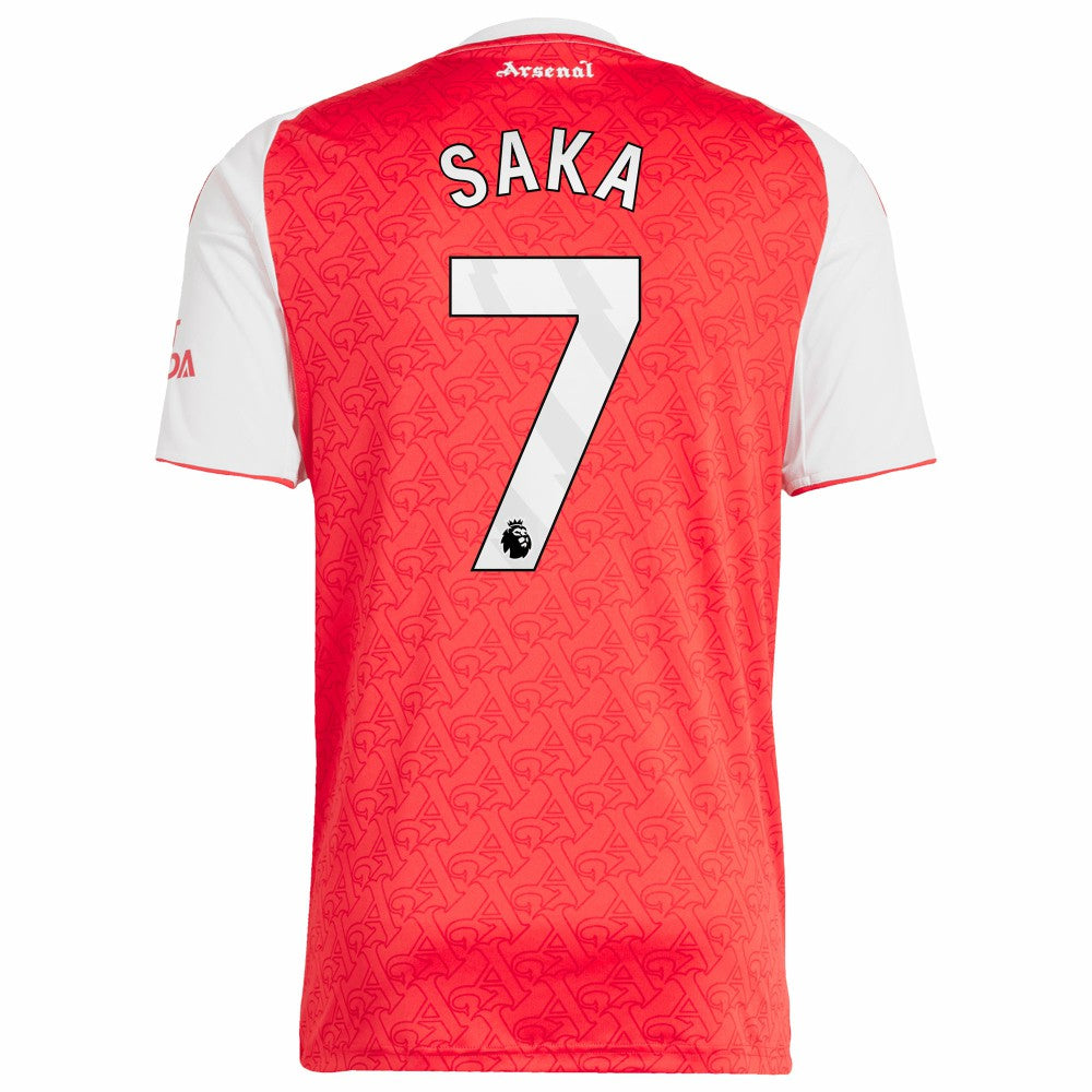 Bukayo Saka Arsenal 2025/26 Home Replica Player Jersey