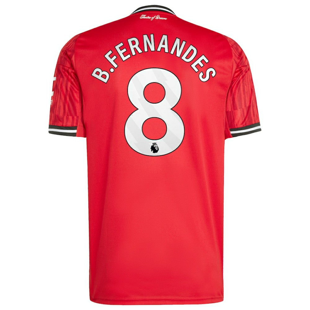 Bruno Fernandes Manchester United Home 2025/26 Replica Player Jersey