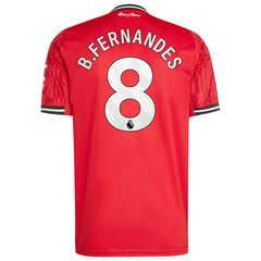Bruno Fernandes Manchester United Home 2025/26 Replica Player Jersey