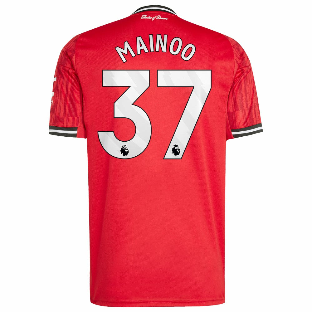 Kobbie Mainoo Manchester United Home 2025/26 Replica Player Jersey