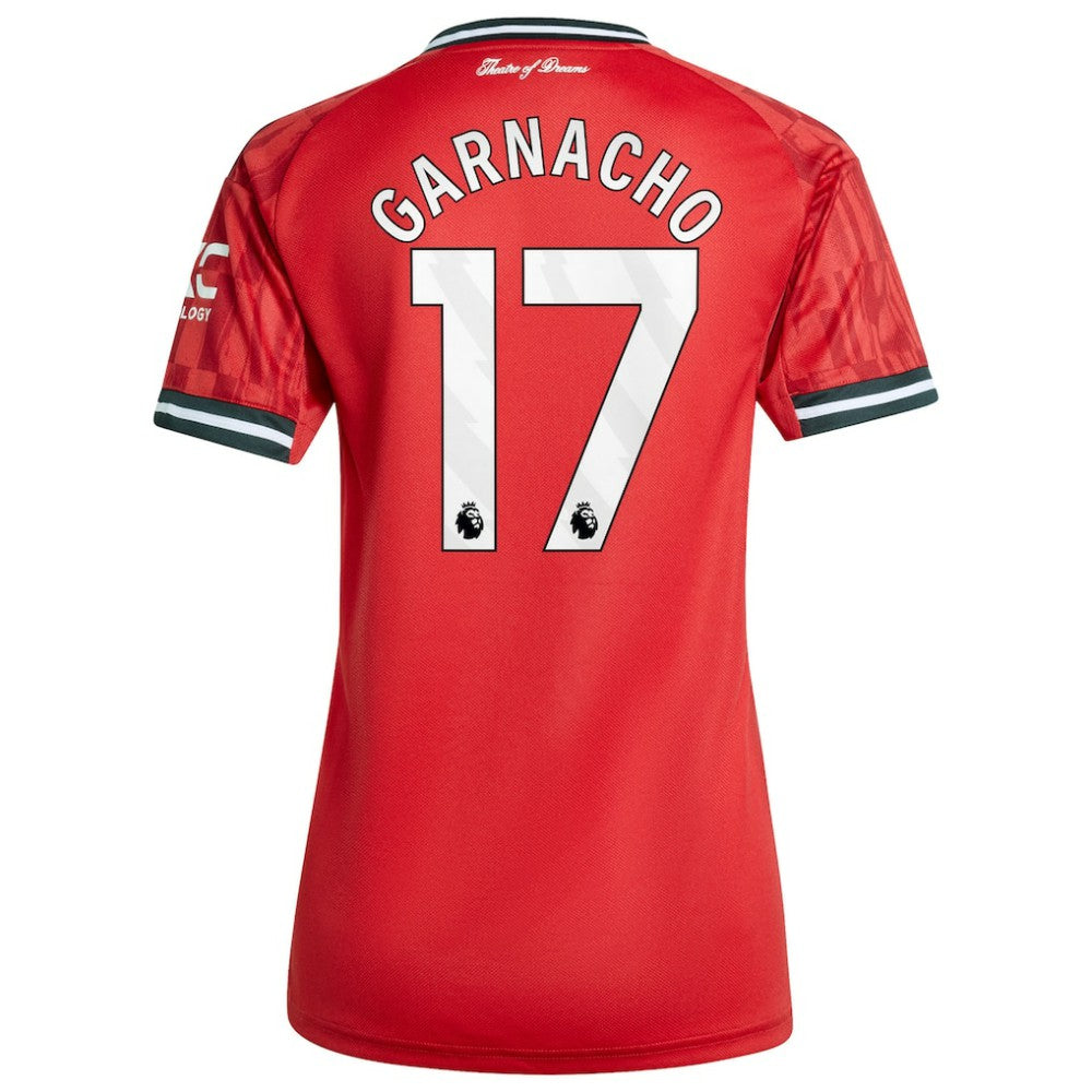 Alejandro Garnacho Manchester United Women's Home 2025/26 Replica Player Jersey