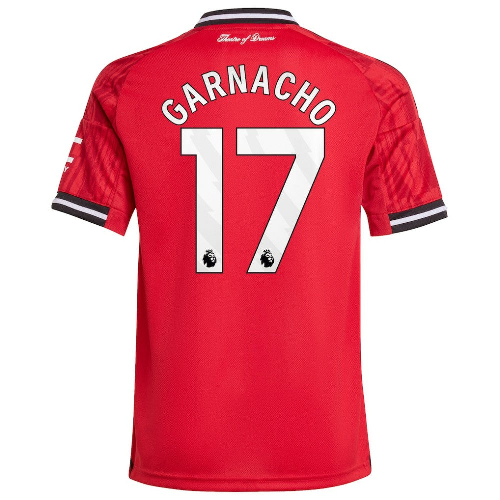 Alejandro Garnacho Manchester United Youth Home 2025/26 Replica Player Jersey