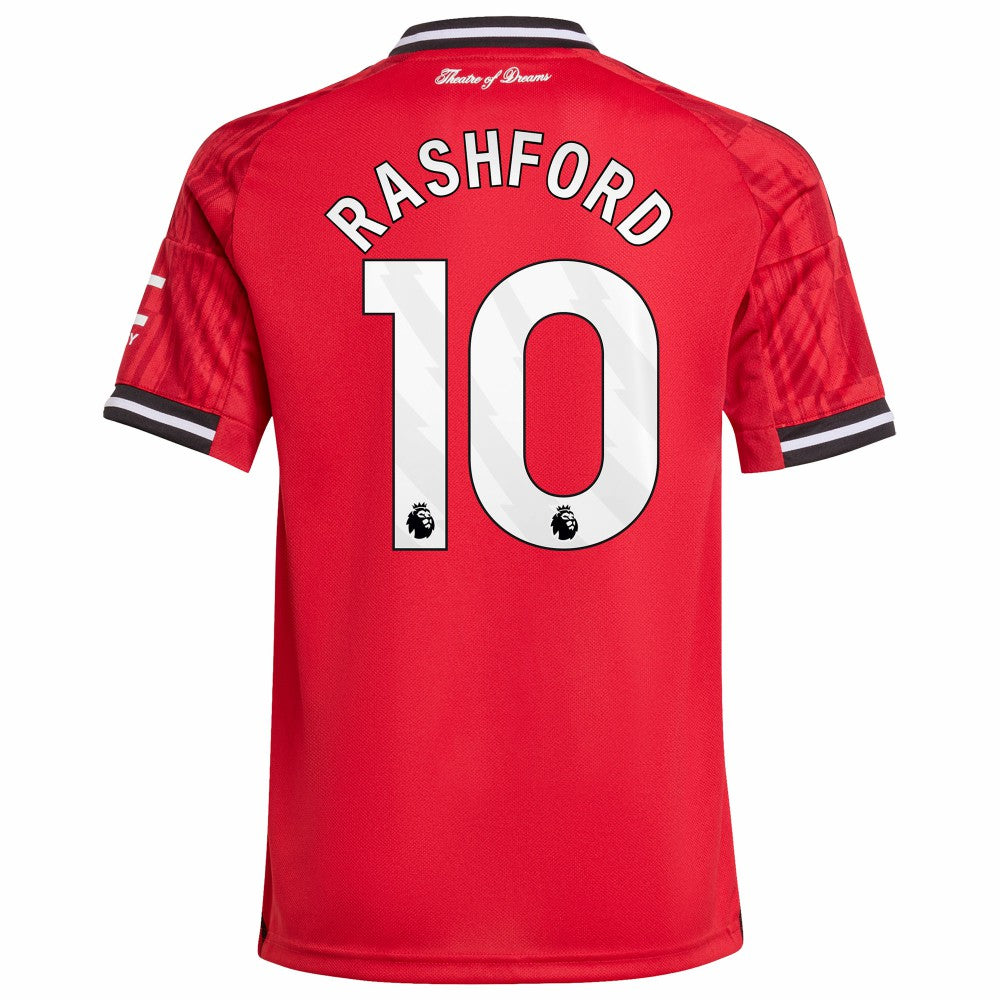 Marcus Rashford Manchester United Youth Home 2025/26 Replica Player Jersey