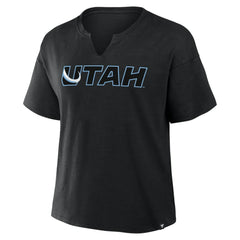 Utah Mammoth Fanatics Women's Combo Stadium Slub Boxy T-Shirt -  NHL T-shirts