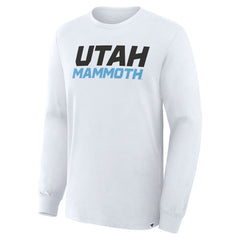 Utah Mammoth Fanatics Wordmark Legacy Long Sleeve T-Shirt -  NHL T-shirts