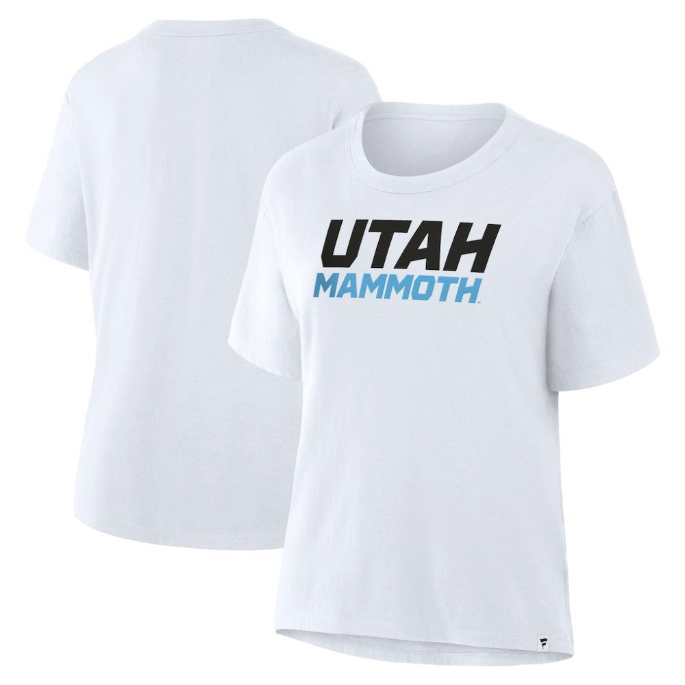 Utah Mammoth Fanatics Women's Wordmark Legacy T-Shirt -  NHL T-shirts