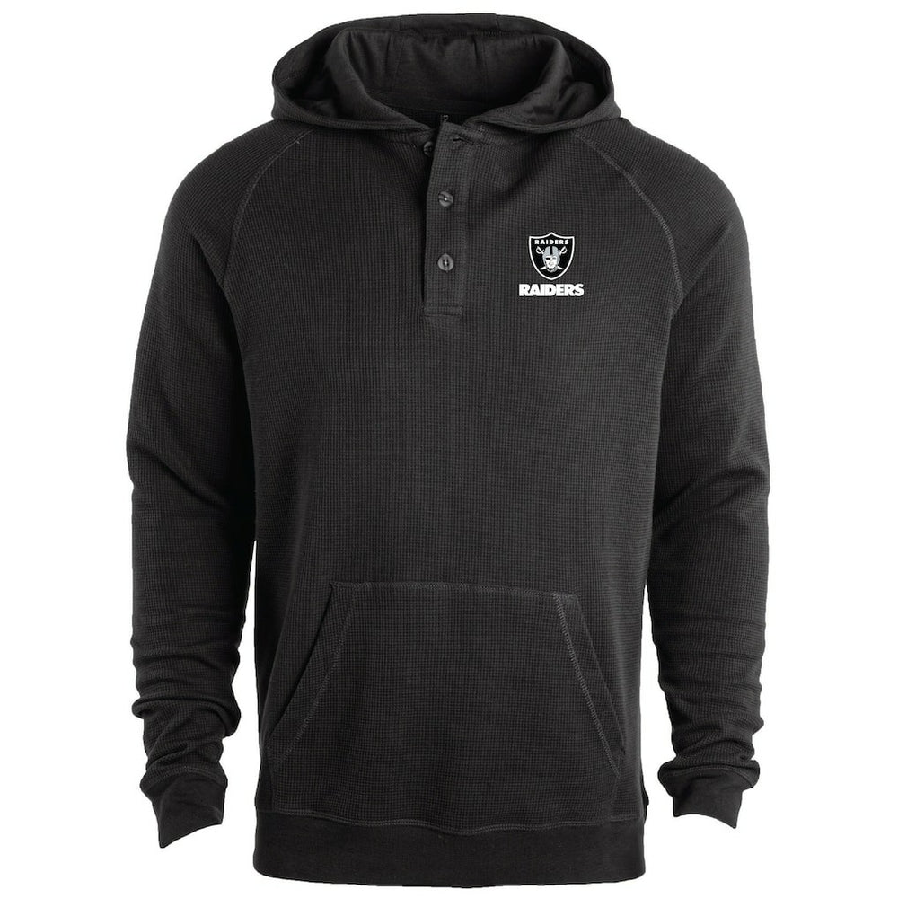 Las Vegas Raiders Dunbrooke Montana Raglan Thermal Hoodie | NFL Near me