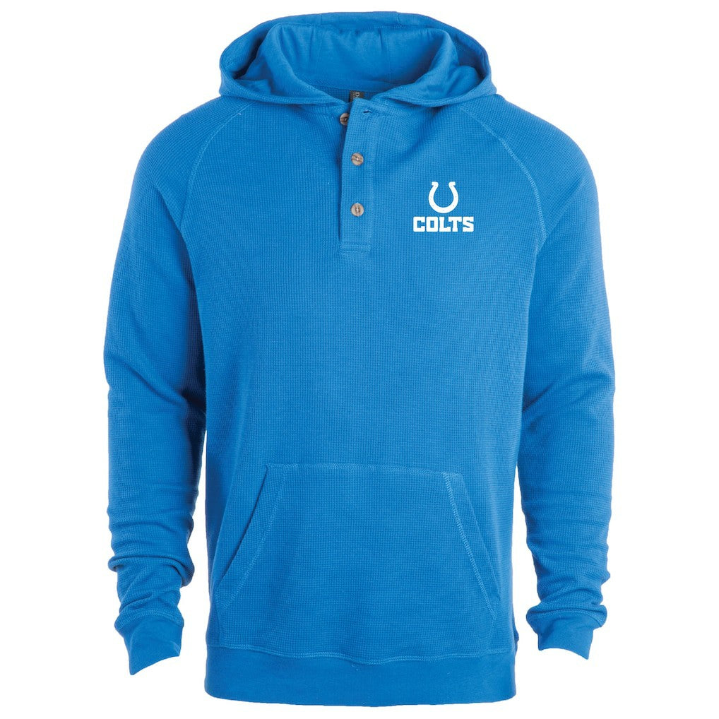 Indianapolis Colts Dunbrooke Montana Raglan Thermal Hoodie | NFL Online