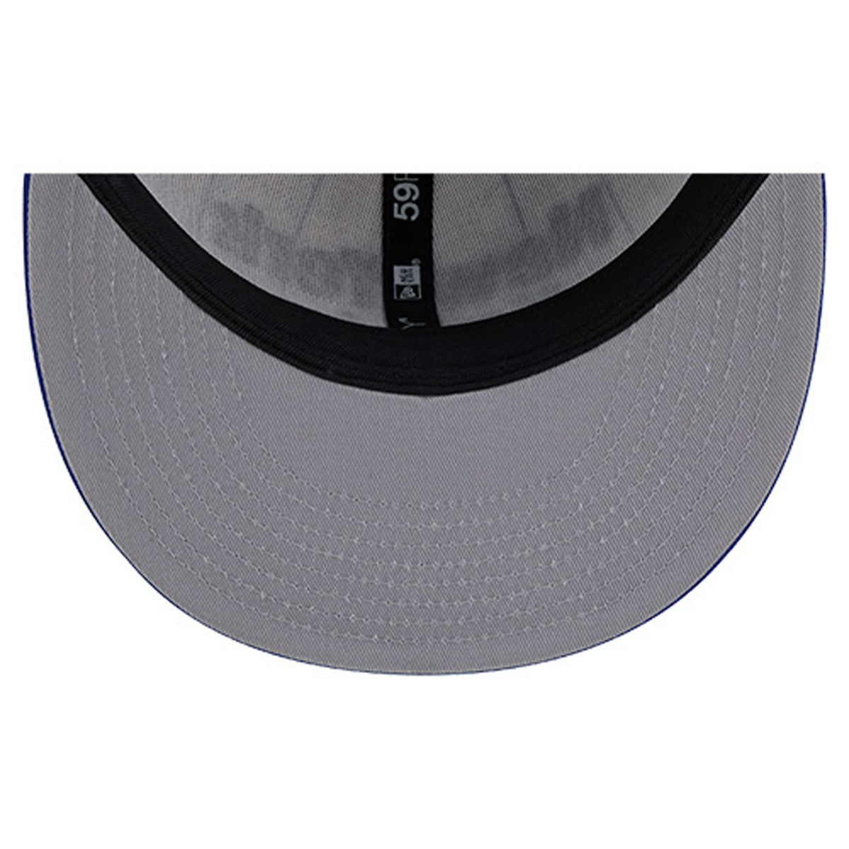 White New York Knicks Wordmark Pinstripe 59FIFTY Fitted Hat | NBA