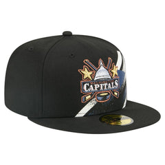 Washington Capitals New Era Faded Lines 59FIFTY Fitted Hat -  NHL Hats