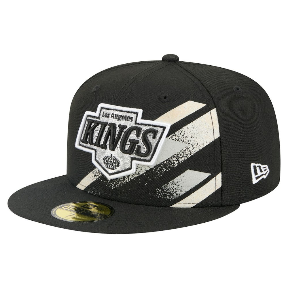 Los Angeles Kings New Era Faded Lines 59FIFTY Fitted Hat -  NHL Hats