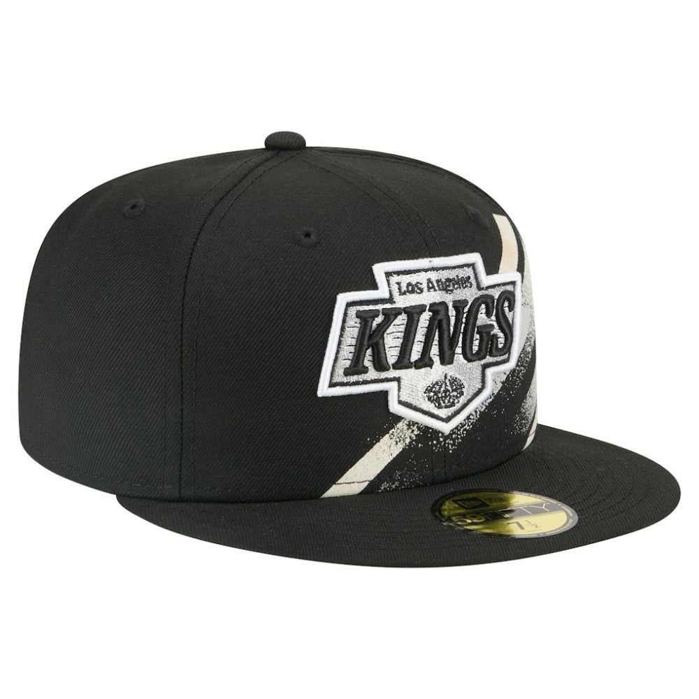 Los Angeles Kings New Era Faded Lines 59FIFTY Fitted Hat -  NHL Hats