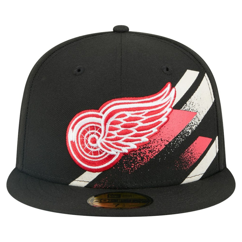 Detroit Red Wings New Era Faded Lines 59FIFTY Fitted Hat -  NHL Hats