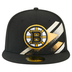 Boston Bruins New Era Faded Lines 59FIFTY Fitted Hat -  NHL Hats