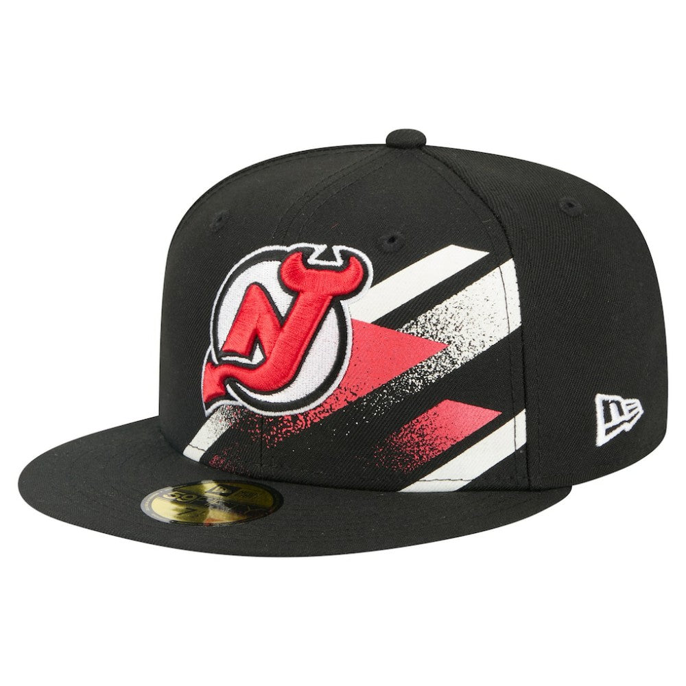 New Jersey Devils New Era Faded Lines 59FIFTY Fitted Hat -  NHL Jerseys