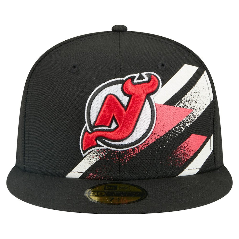 New Jersey Devils New Era Faded Lines 59FIFTY Fitted Hat -  NHL Jerseys