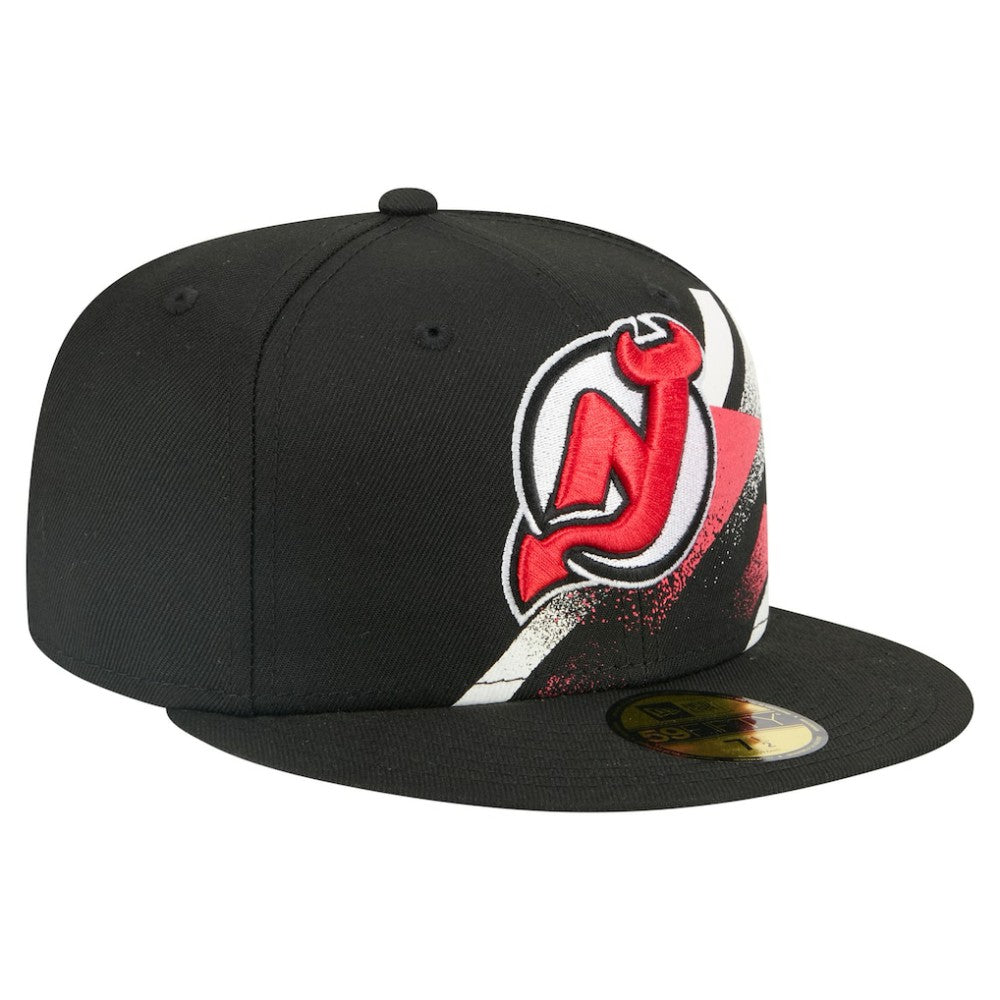 New Jersey Devils New Era Faded Lines 59FIFTY Fitted Hat -  NHL Jerseys