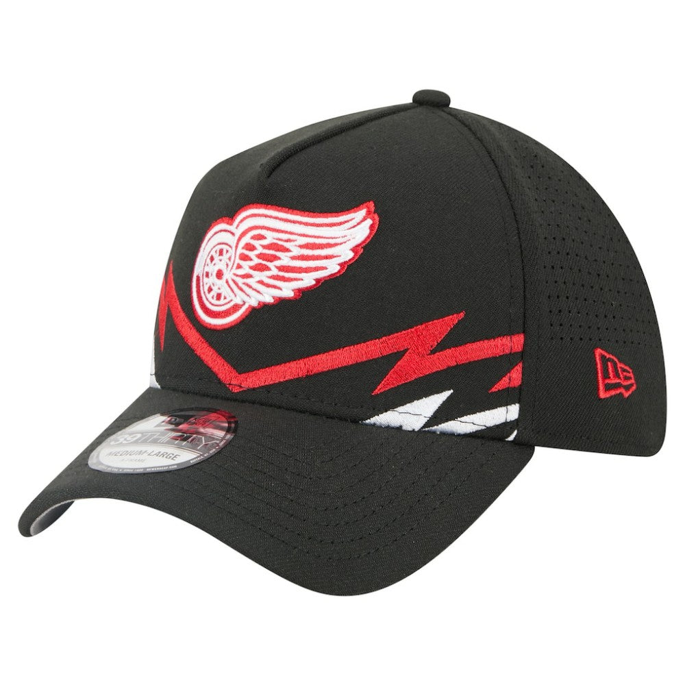 Detroit Red Wings New Era 39THIRTY A-Frame Perforated Flex Hat -  NHL Hats