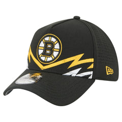 Boston Bruins New Era 39THIRTY A-Frame Perforated Flex Hat -  NHL Hats