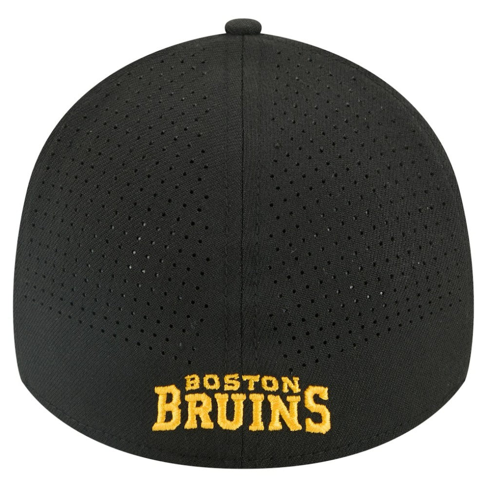 Boston Bruins New Era 39THIRTY A-Frame Perforated Flex Hat -  NHL Hats