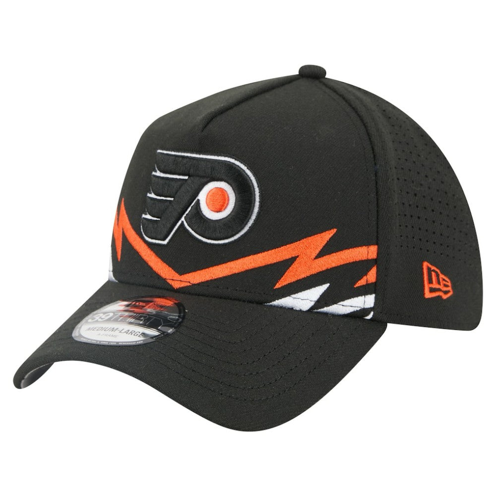 Philadelphia Flyers New Era 39THIRTY A-Frame Perforated Flex Hat -  NHL Hats