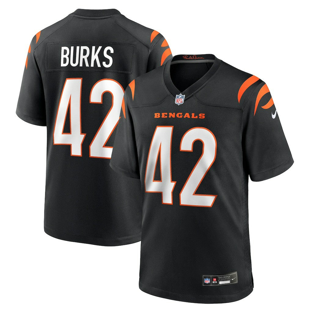 Cincinnati Bengals Oren Burks  Team Game Jersey | NFL Online