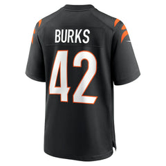 Cincinnati Bengals Oren Burks  Team Game Jersey | NFL Online
