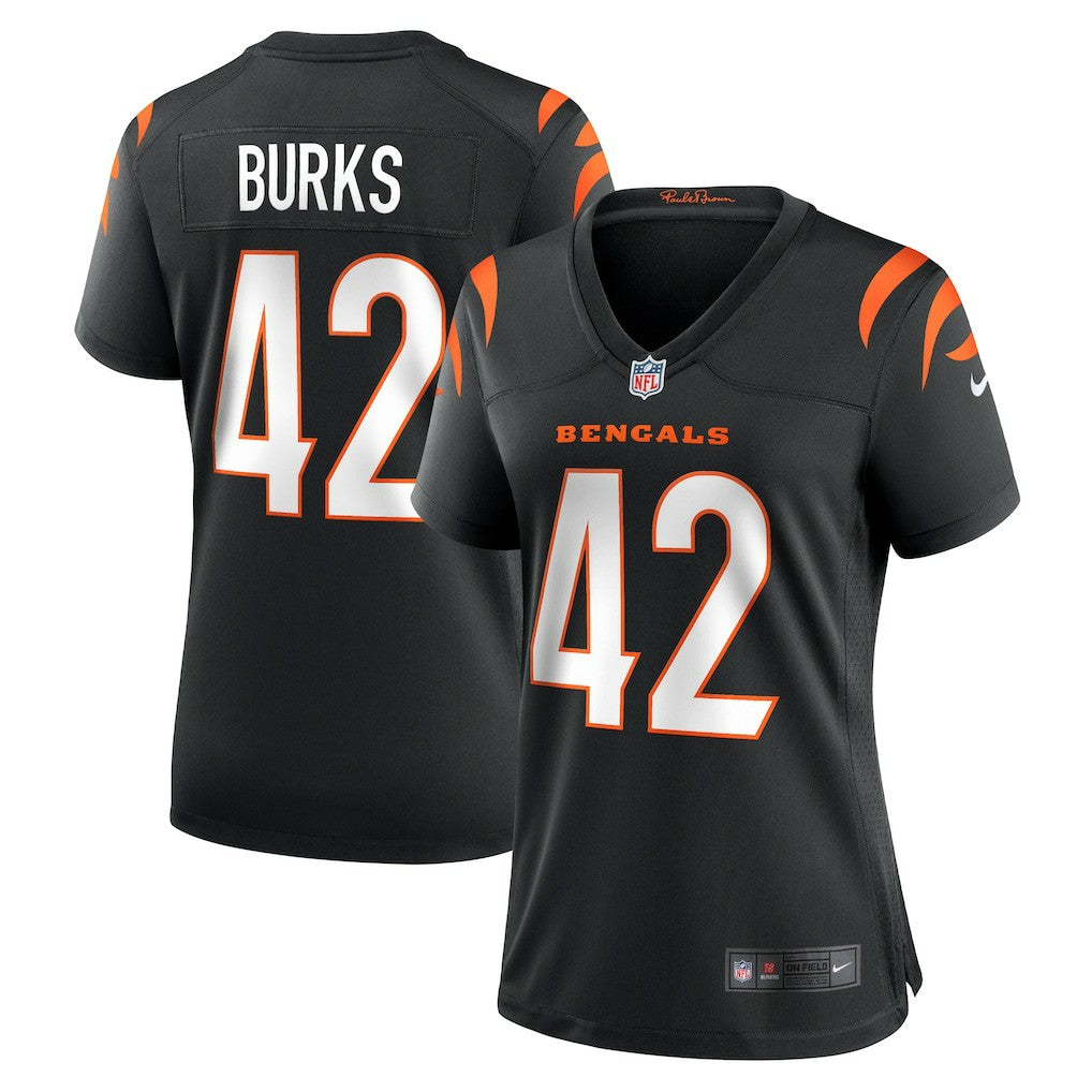 Cincinnati Bengals Oren Burks  Women's Team Game Jersey | NFL Hot