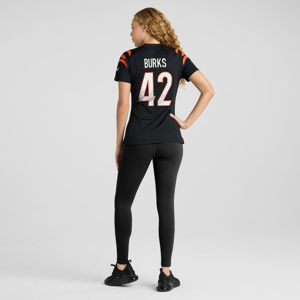 Cincinnati Bengals Oren Burks  Women's Team Game Jersey | NFL Hot