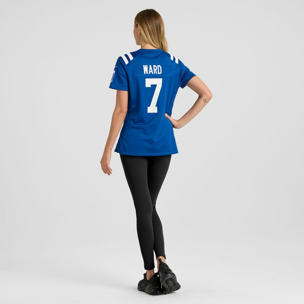 Indianapolis Colts Charvarius Ward  Women's Team Game Jersey | NFL New