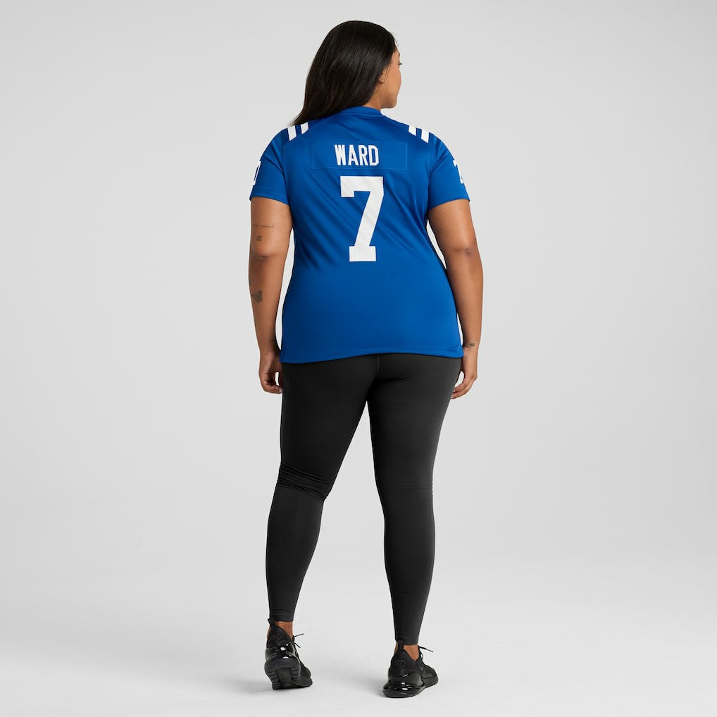Indianapolis Colts Charvarius Ward  Women's Team Game Jersey | NFL New
