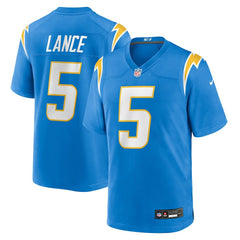 Los Angeles Chargers Trey Lance  Team Game Jersey | NFL New