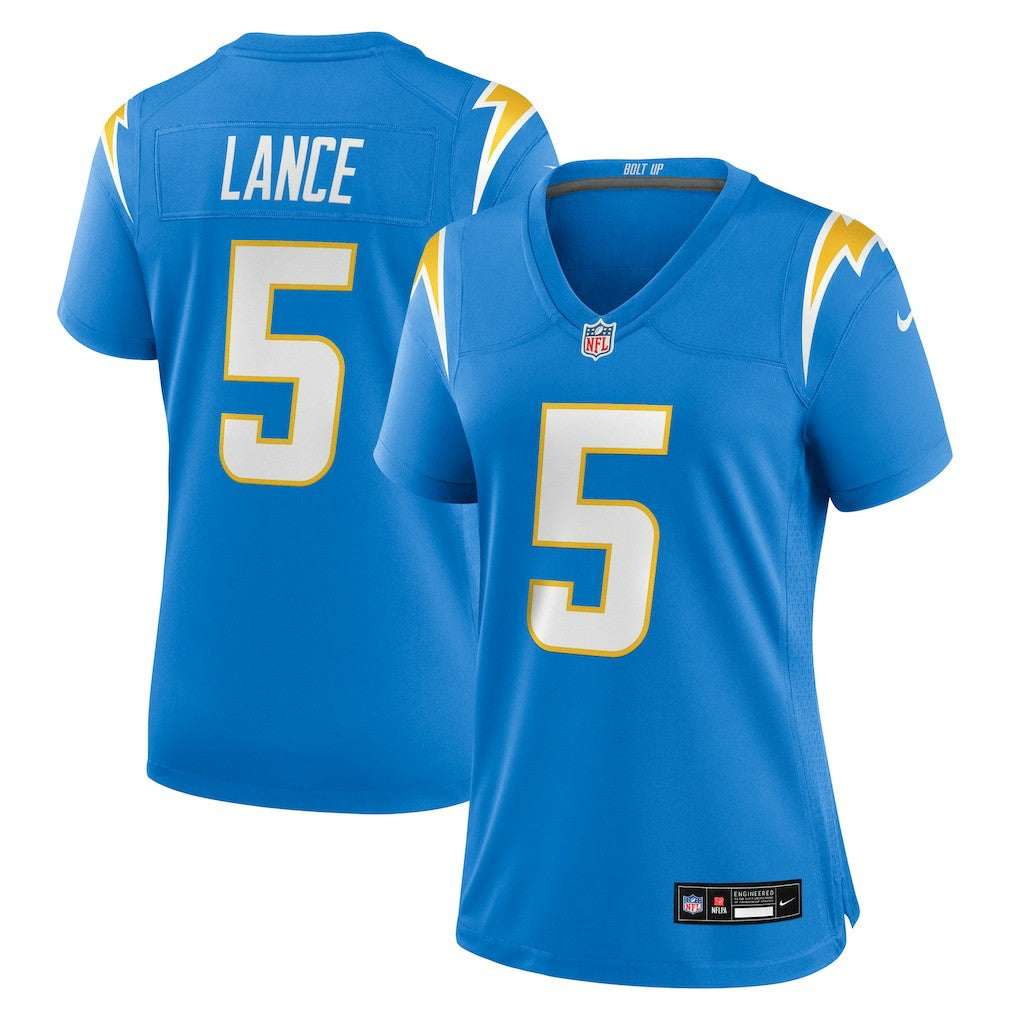 Los Angeles Chargers Trey Lance  Women's Team Game Jersey | NFL Near me