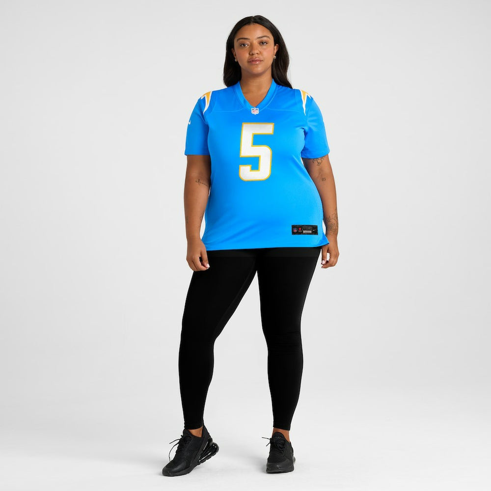 Los Angeles Chargers Trey Lance  Women's Team Game Jersey | NFL Near me