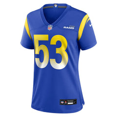 Los Angeles Rams Nate Landman  Women's Team Game Jersey | NFL US