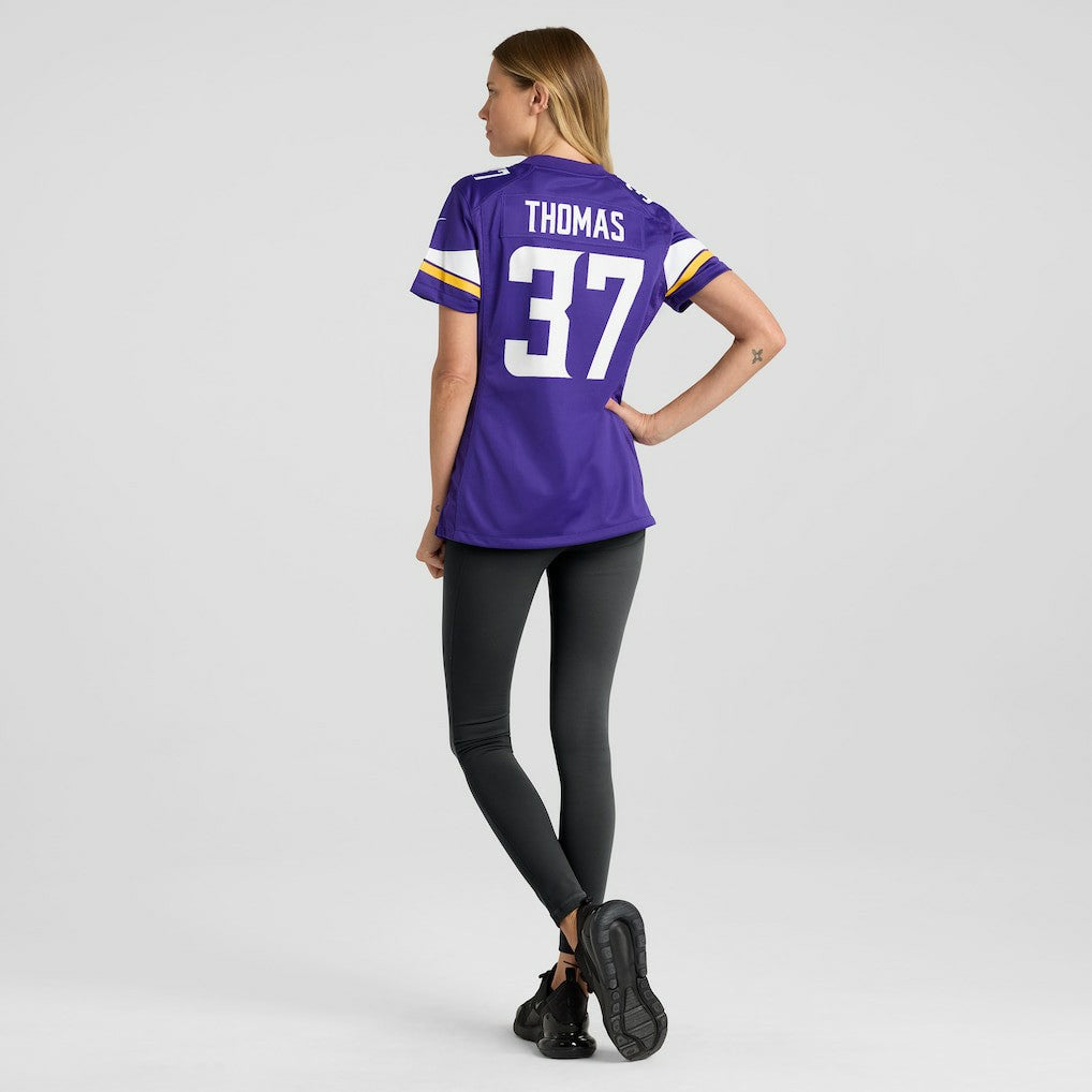 Minnesota Vikings Tavierre Thomas  Women's Team Game Jersey | NFL Discount