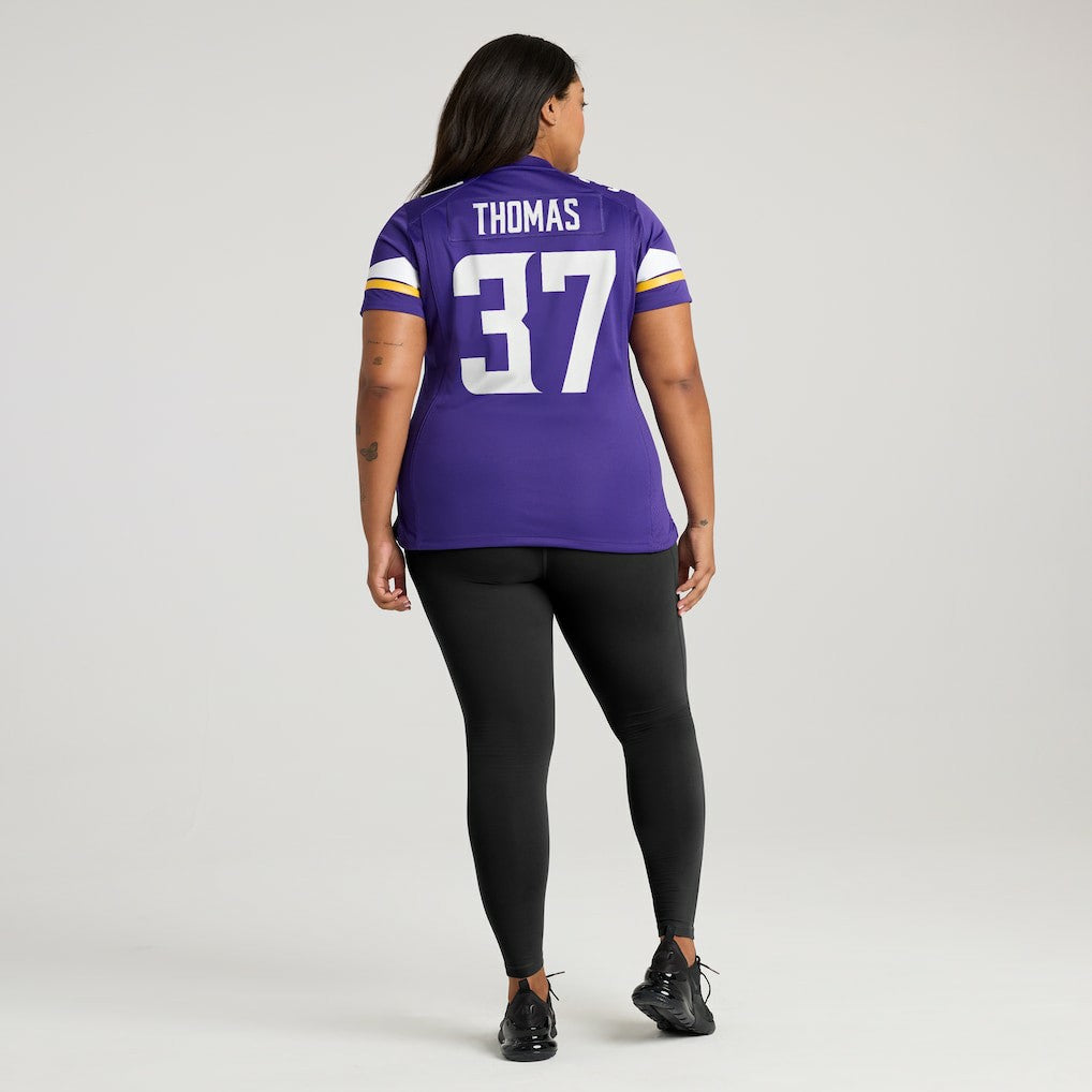 Minnesota Vikings Tavierre Thomas  Women's Team Game Jersey | NFL Discount