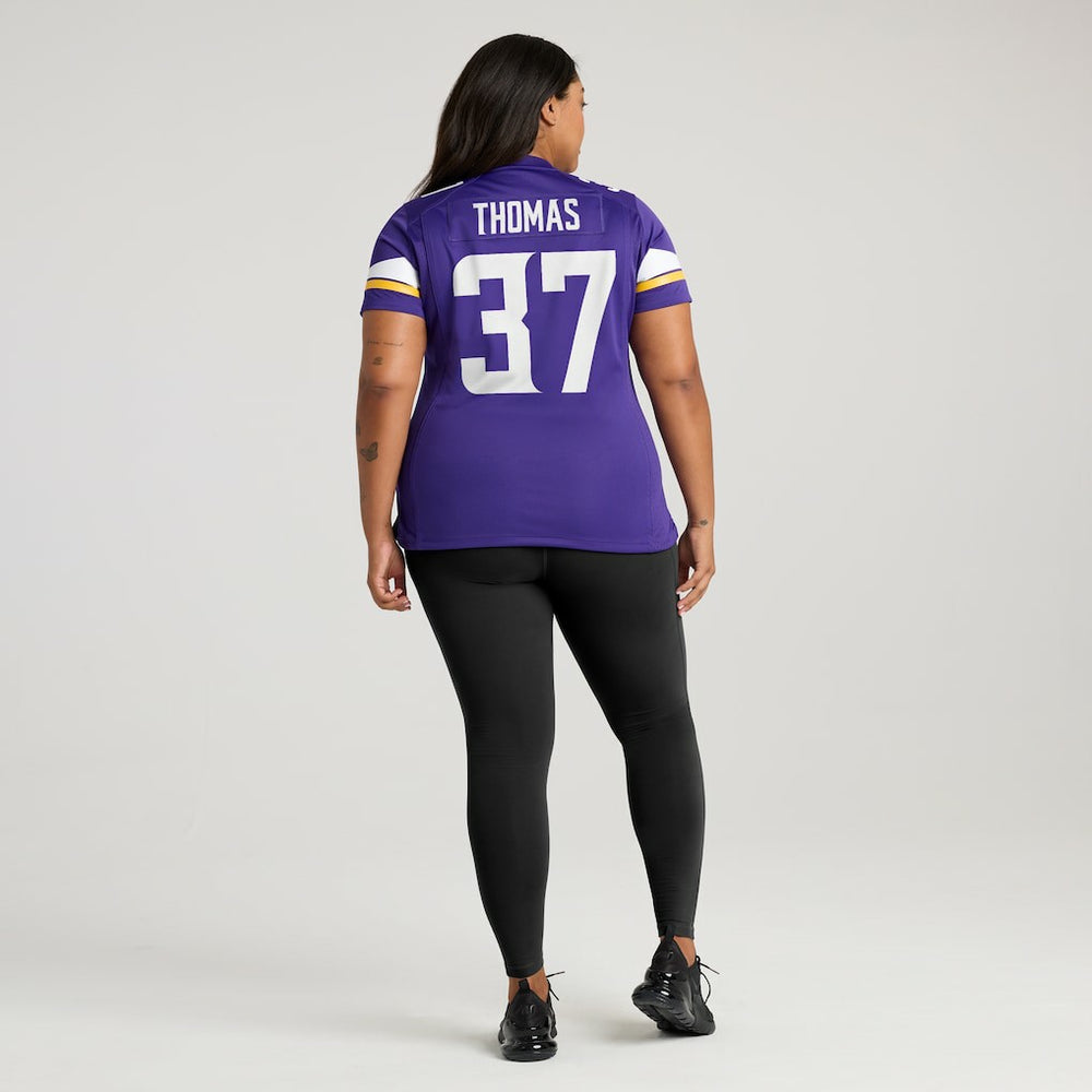 Minnesota Vikings Tavierre Thomas  Women's Team Game Jersey | NFL Discount