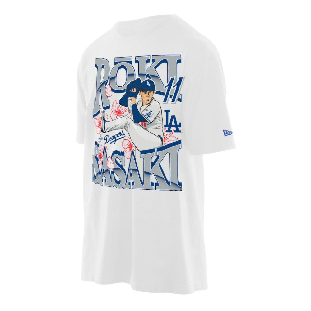 Roki Sasaki Los Angeles Dodgers New Era Player T-Shirt - MLB T-shirts